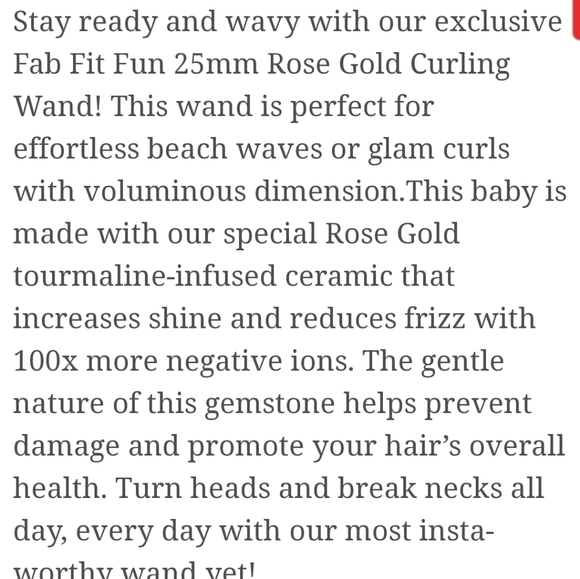 Foxybae Curling Wand & 12-1 Magic Hair Mask - Picture 2 of 7